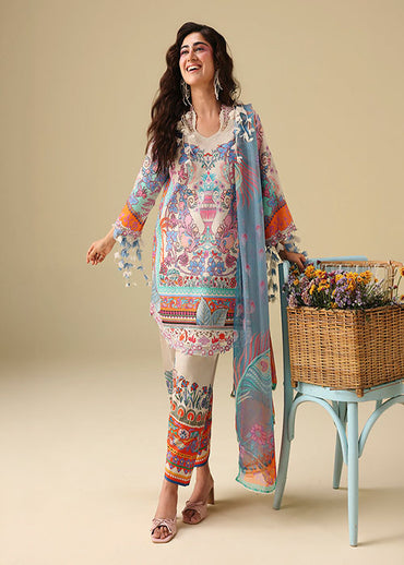 Mushq- Soleil Hemline Prints Collection 2026 - Eden Whisper