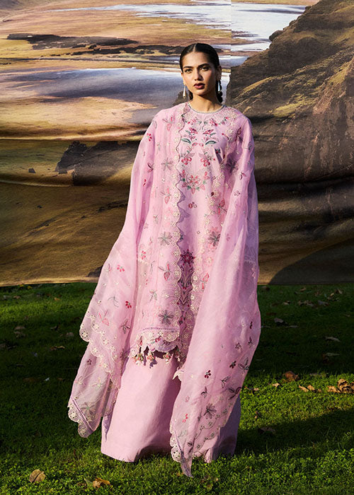 Hussain Rehar - Zan Lawn Unstitched Collection 2026 - Elfa
