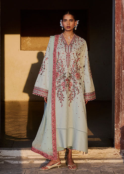 Hussain Rehar - Zan Lawn Unstitched Collection 2026 - Firuz