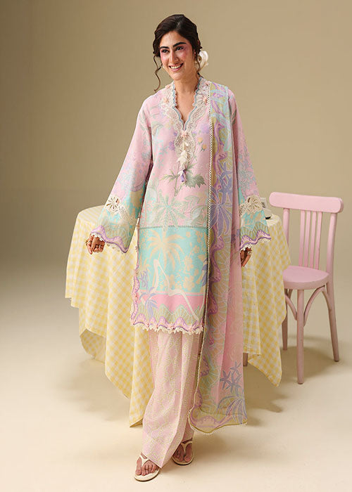 Mushq- Soleil Hemline Prints Collection 2026 - Honey Petal
