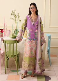 Mushq- Soleil Hemline Prints Collection 2026 - Lilac Whim