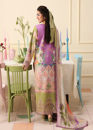 Mushq- Soleil Hemline Prints Collection 2026 - Lilac Whim