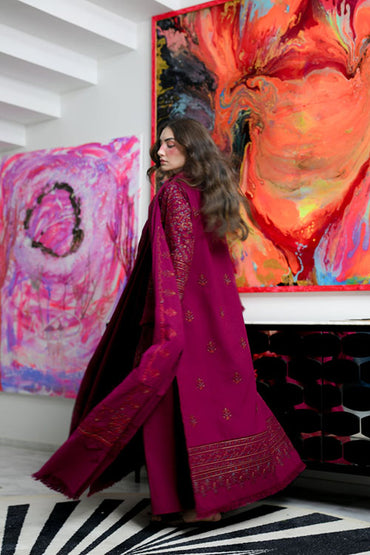 Zaib Karandi Winter Collection 2026 - NEL-26638