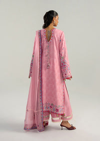 Hussain Rehar - Zan Lawn Unstitched Collection 2026 - Pembe