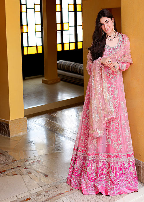 Mushq- Bachelorette Chronicles Chiffon Collection 2026 - Pink Promise
