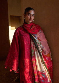 Hussain Rehar - Zan Lawn Unstitched Collection 2026 - Qermez