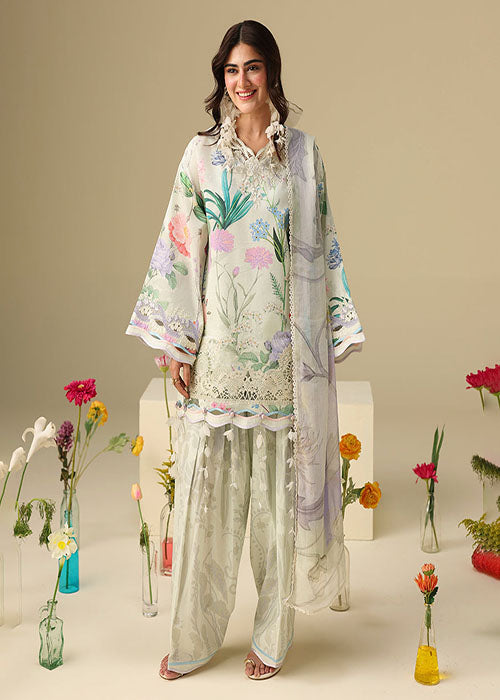 Mushq- Soleil Hemline Prints Collection 2026 - Vanilla Lush