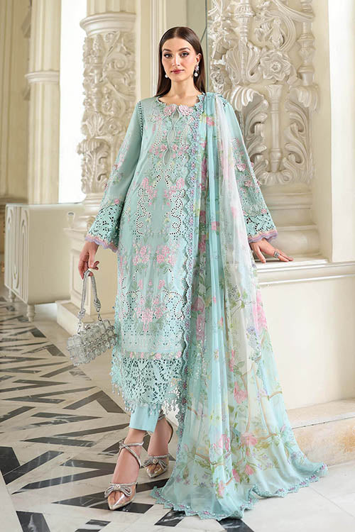 Maria b Luxury Lawn Collection 2026 - D15
