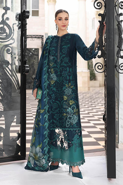 Maria b Luxury Lawn Collection 2026 - D6