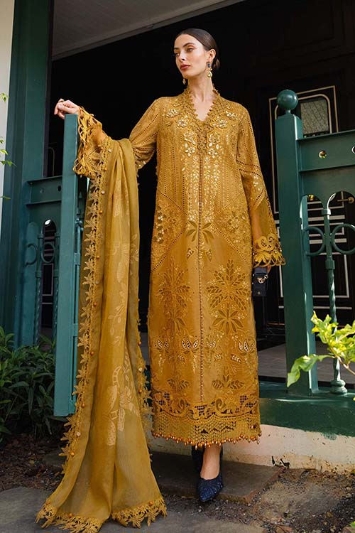 Maria b Luxury Lawn Collection 2026 - D7