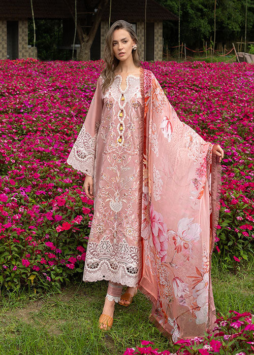 Mushq- The Secret Garden Lawn Collection 2026 - Peach Blossom